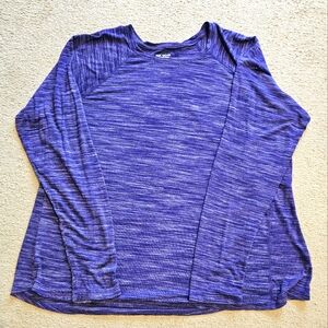 Woman's Purple long sleeve Shirt